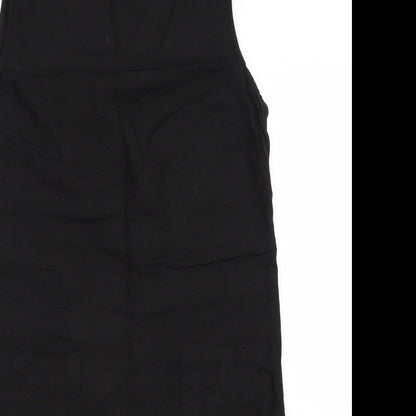 Capsule Womens Black  Viscose Shift  Size 12  Round Neck Pullover