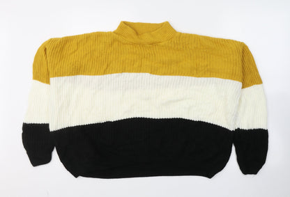 Womens UK Size 18 Select Multicoloured Pullover Jumper