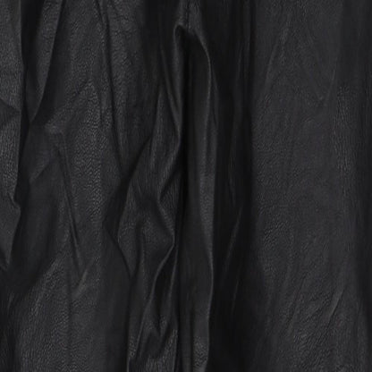 Womens UK Size S Made in Italy Regular Fit  Black Trousers