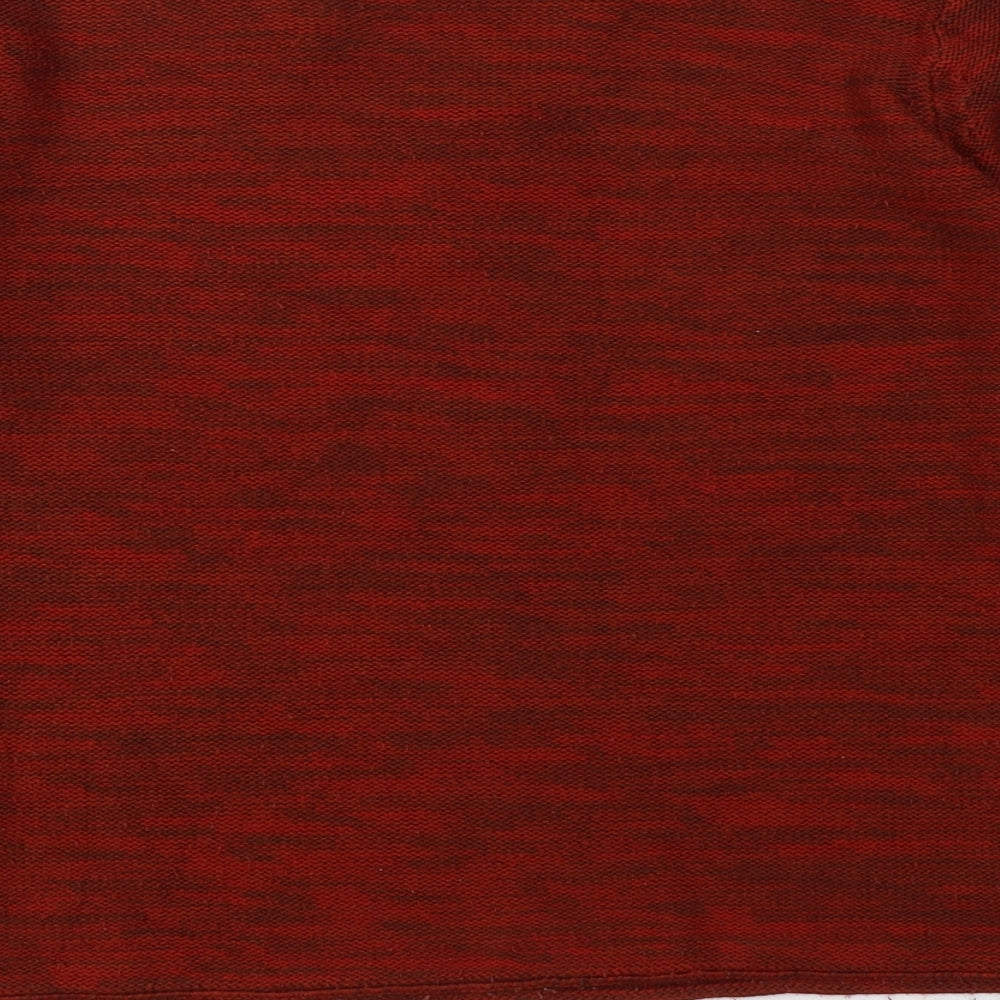 Womens UK Size 12 Divided by H&M Red Basic Blouse