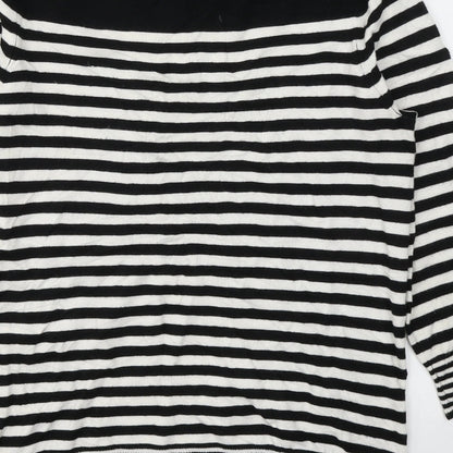 Womens UK Size 12 BHS Black Basic Blouse