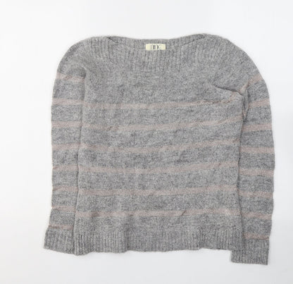 Womens UK Size 8 NINE Grey Pullover Jumper