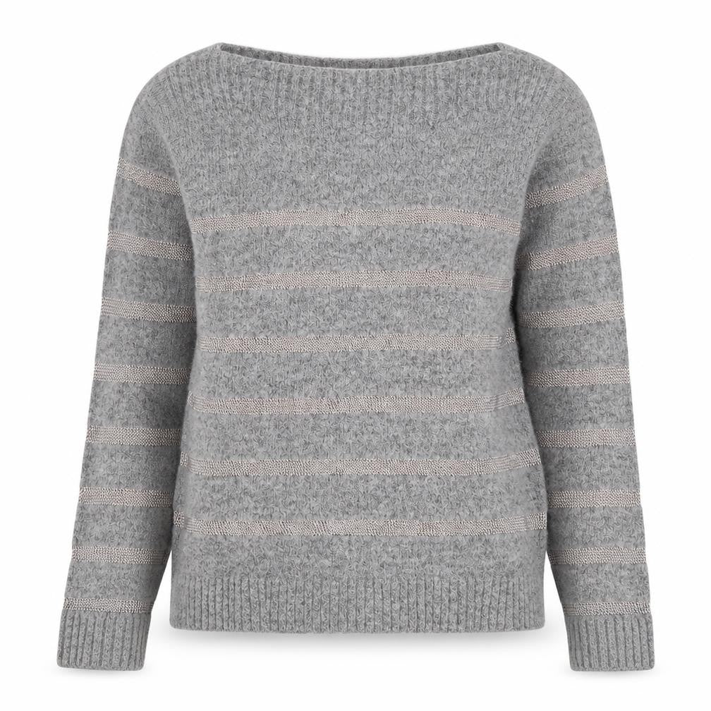 Womens UK Size 8 NINE Grey Pullover Jumper