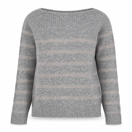 Womens UK Size 8 NINE Grey Pullover Jumper