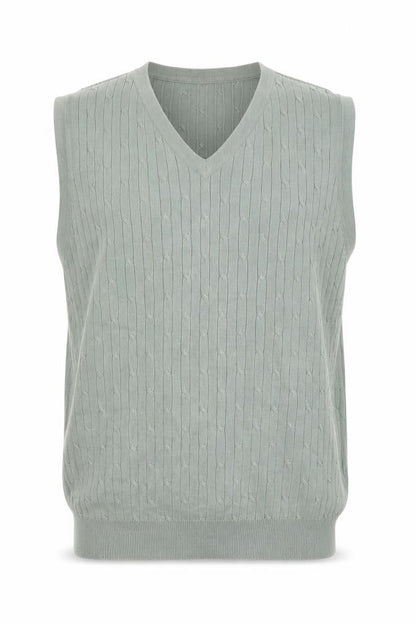 Mens UK Size S BHS Green Pullover Jumper