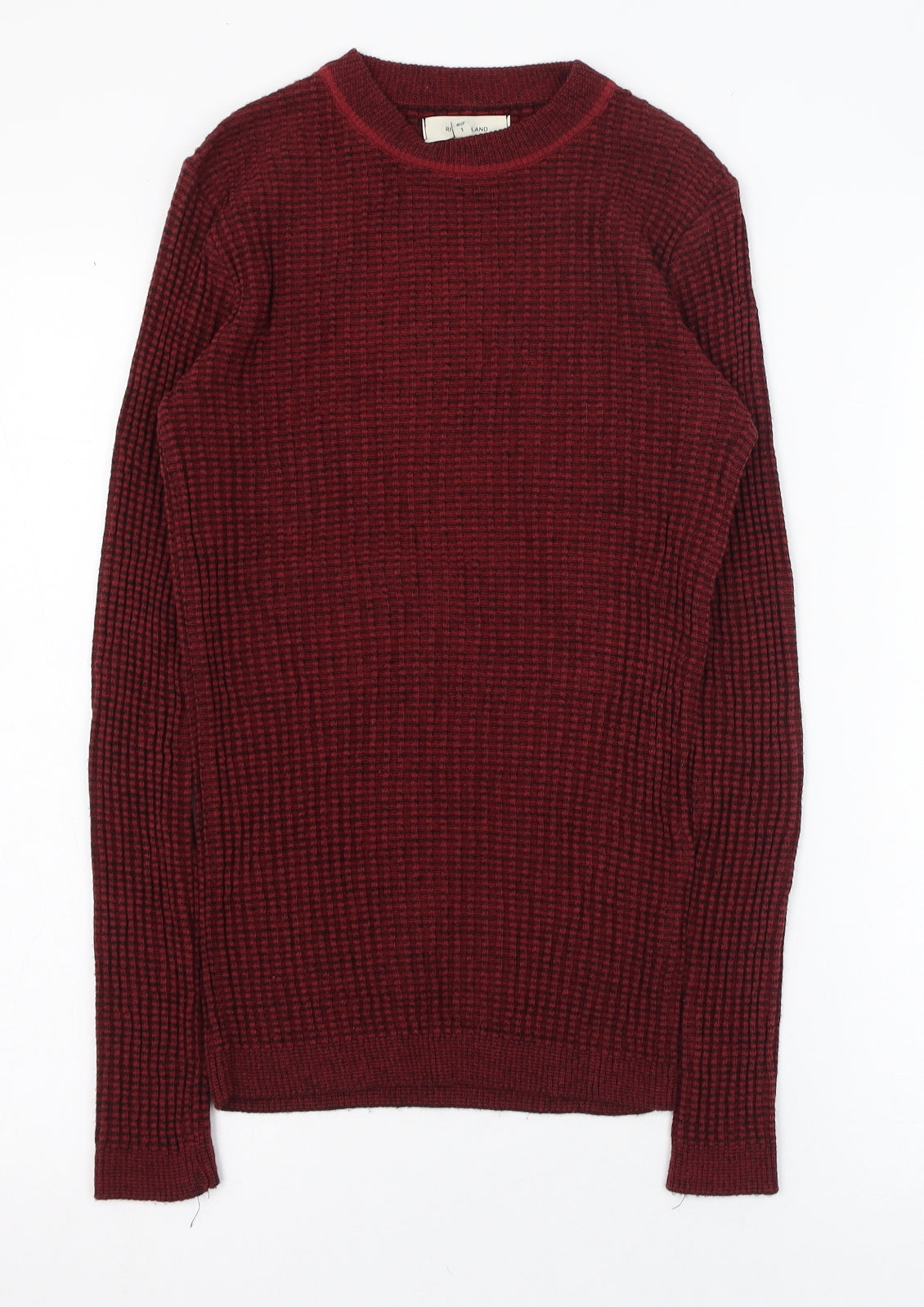 Womens UK Size 4 River Island Red Pullover Jumper