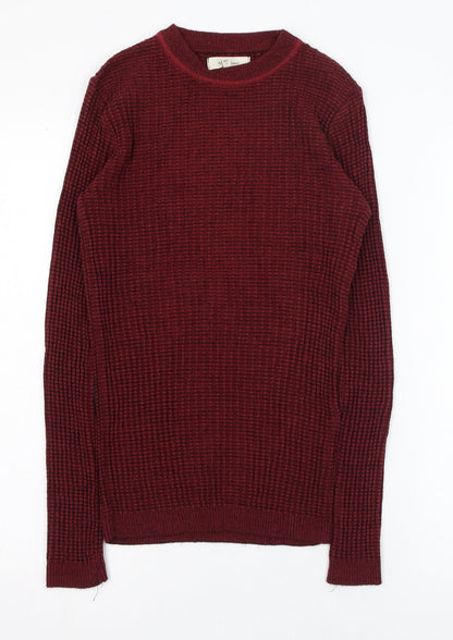 Womens UK Size 4 River Island Red Pullover Jumper