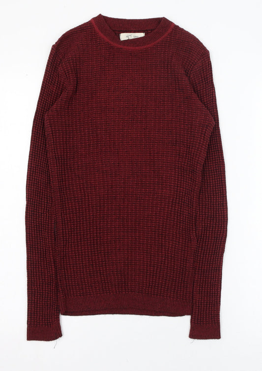 Womens UK Size 4 River Island Red Pullover Jumper