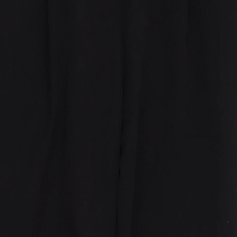 Womens UK Size 12 Dorothy Perkins Regular Fit  Black Trousers