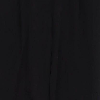 Womens UK Size 12 Dorothy Perkins Regular Fit  Black Trousers