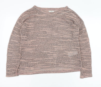 Womens UK Size 8 New Look Pink Pullover Jumper