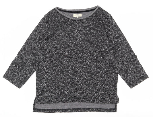 Womens UK Size 10 Papaya Grey Pullover Jumper