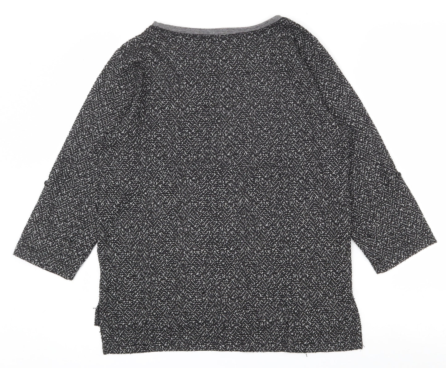 Womens UK Size 10 Papaya Grey Pullover Jumper