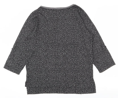 Womens UK Size 10 Papaya Grey Pullover Jumper