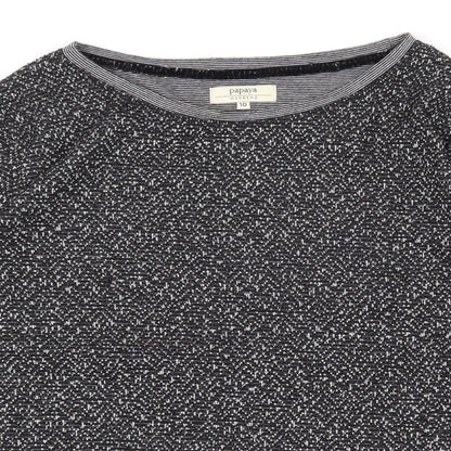 Womens UK Size 10 Papaya Grey Pullover Jumper