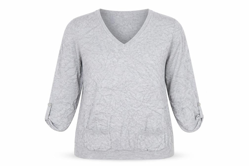 Womens UK Size 14 Marks and Spencer Grey Pullover Jumper