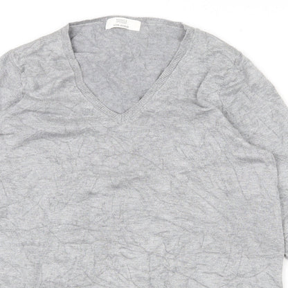 Womens UK Size 14 Marks and Spencer Grey Pullover Jumper
