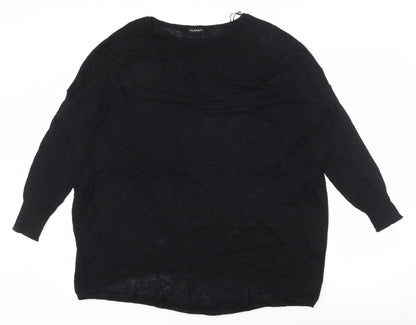 Womens UK Size M PLanet Black Pullover Jumper
