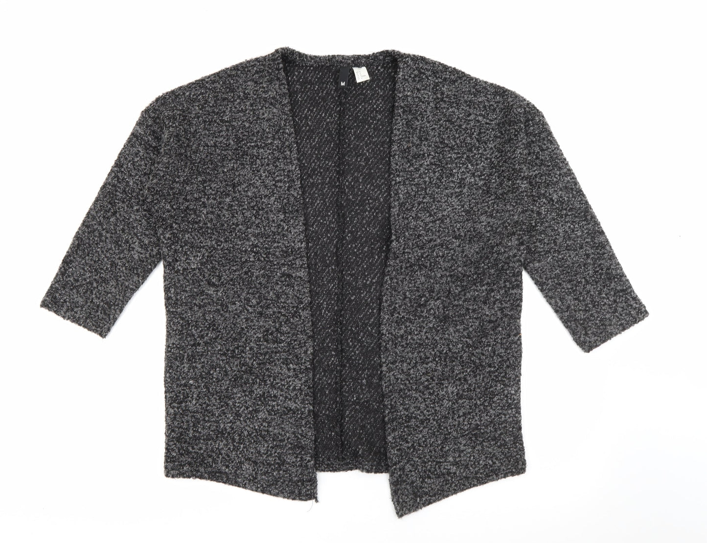 Womens UK Size M H&M Grey Cardigan Jumper