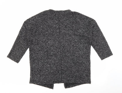 Womens UK Size M H&M Grey Cardigan Jumper