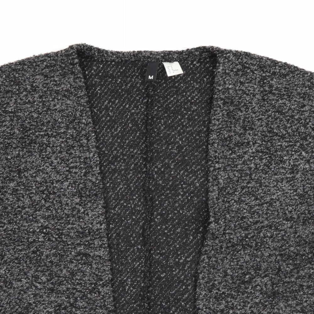 Womens UK Size M H&M Grey Cardigan Jumper