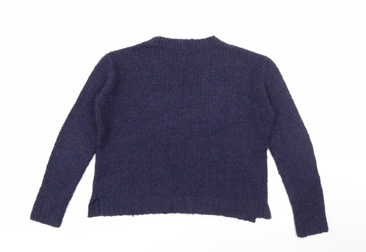 Womens UK Size S H&M Blue Pullover Jumper
