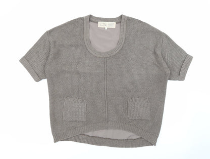 Womens UK Size 12 River Island Brown Pullover Jumper
