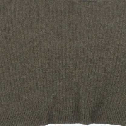 Womens UK Size 12 Topshop Green Pullover Jumper