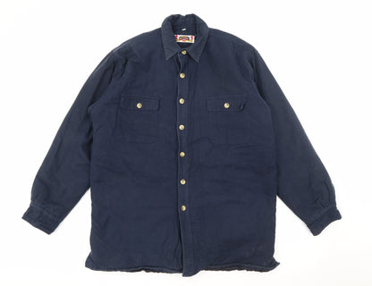Mens UK Size M Red Ridge Blue Jacket