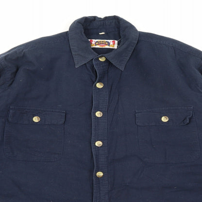 Mens UK Size M Red Ridge Blue Jacket