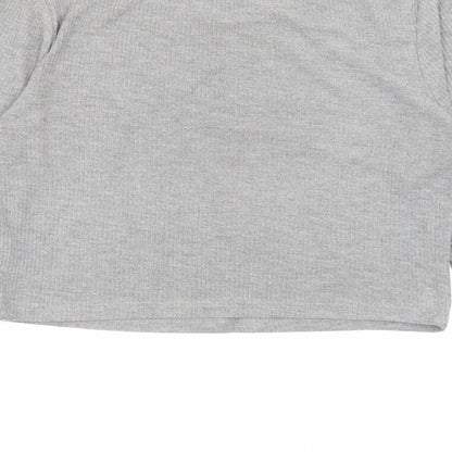 Womens UK Size 10 Topshop Grey Pullover Jumper