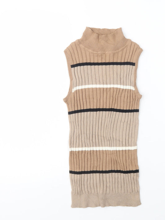 Womens UK Size 6 Select Beige Pullover Jumper