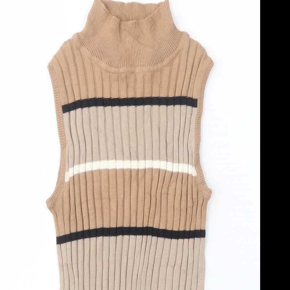 Womens UK Size 6 Select Beige Pullover Jumper