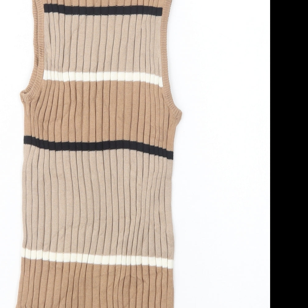 Womens UK Size 6 Select Beige Pullover Jumper