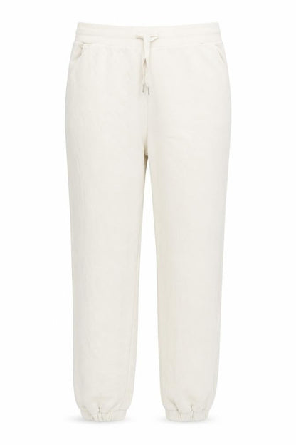 Womens UK Size M Dunnes Stores Regular Fit Jogger Ivory Trousers