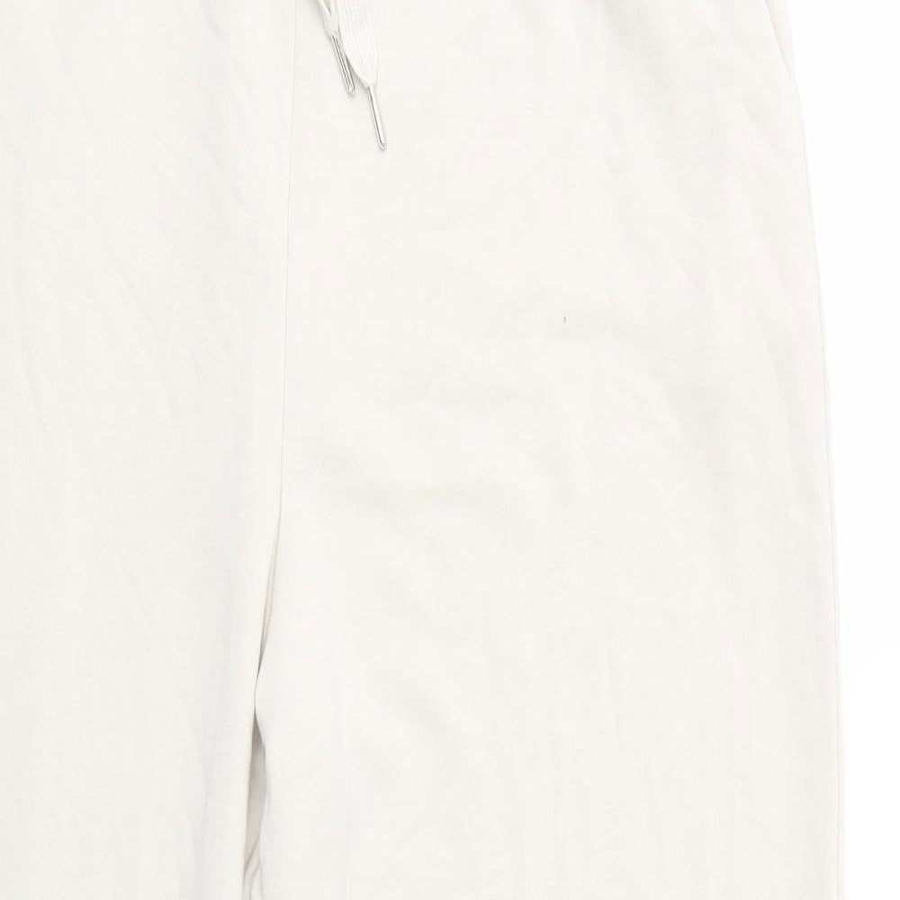 Womens UK Size M Dunnes Stores Regular Fit Jogger Ivory Trousers