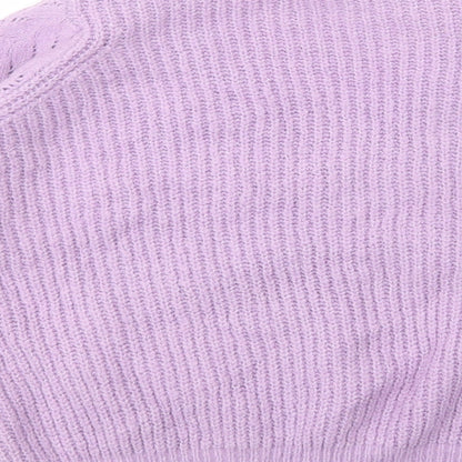 Womens UK Size S Dunnes Stores Purple Pullover Jumper