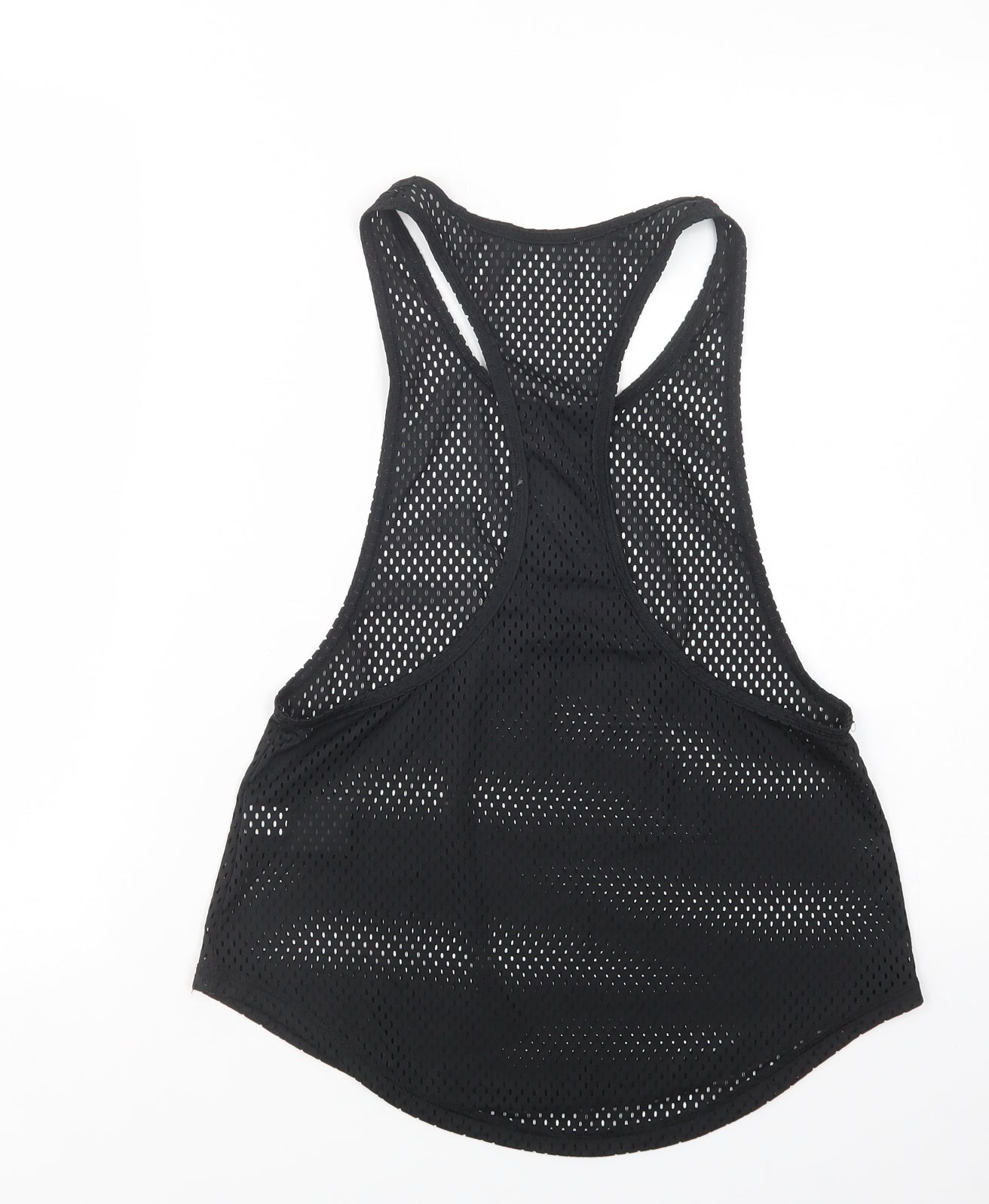 Womens UK Size S adidas Black Basic Tank