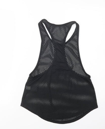 Womens UK Size S adidas Black Basic Tank