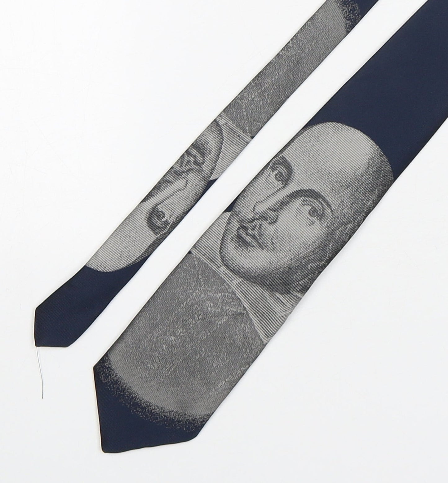 Chelsea  Mens Blue  Polyester Pointed Tie One Size - William Shakespeare