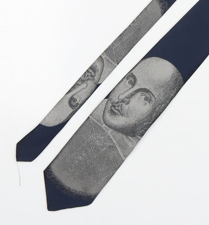 Chelsea  Mens Blue  Polyester Pointed Tie One Size - William Shakespeare