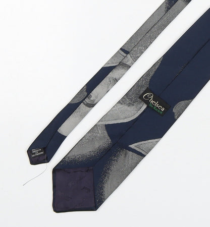 Chelsea  Mens Blue  Polyester Pointed Tie One Size - William Shakespeare