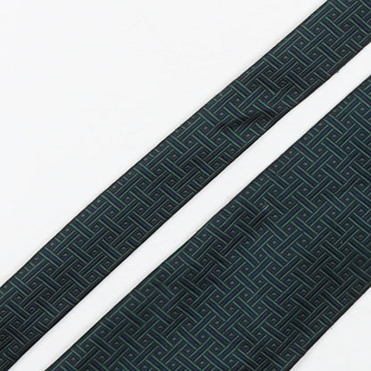 Marks and Spencer Mens Multicoloured Geometric Polyester Pointed Tie One Size