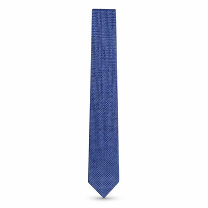 Lloyd Attree & Smith Mens Blue Plaids & Checks Polyester Pointed Tie One Size