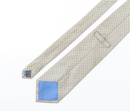 Marks and Spencer Mens Multicoloured Plaids & Checks Polyester Pointed Tie One Size