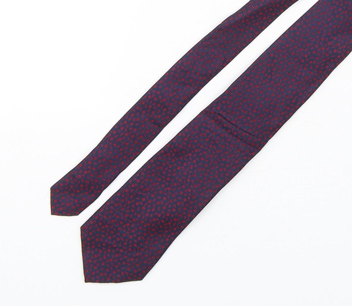 Marks and Spencer Mens Multicoloured Floral Silk Pointed Tie One Size