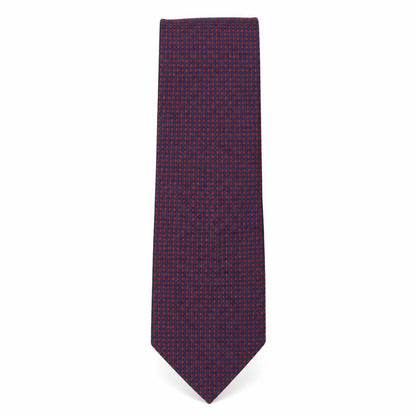 Mens Michelsons Multicoloured Plaids & Checks  Pointed Tie