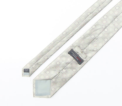 Greenwoods Mens Multicoloured Polka Dot Polyester Pointed Tie One Size