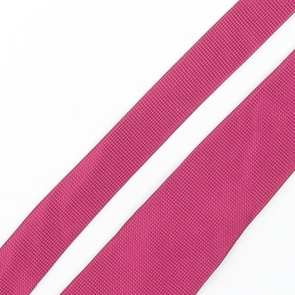 NEXT Mens Pink Grenadine Polyester Pointed Tie One Size