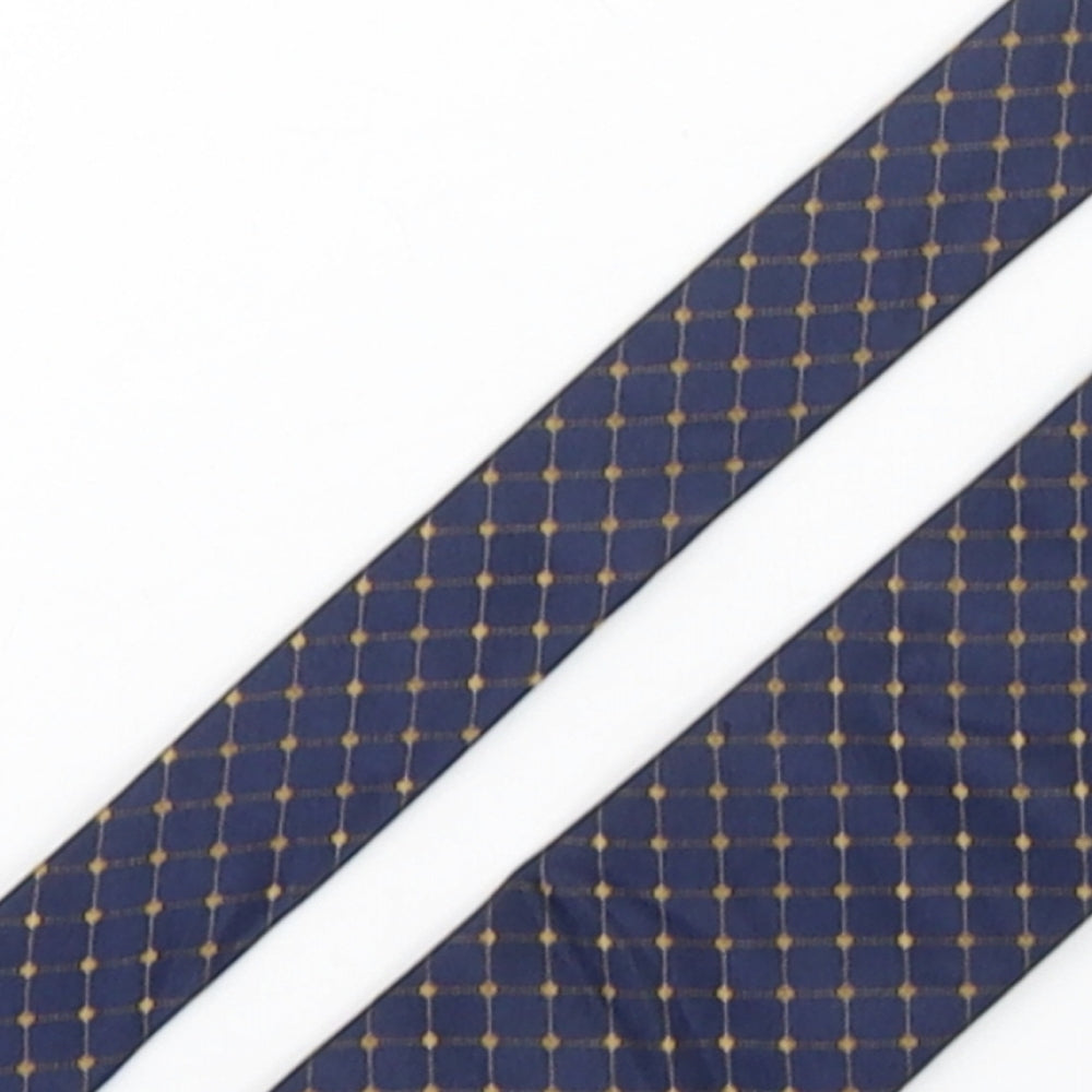 Hammond & CO Mens Multicoloured Plaids & Checks Silk Pointed Tie One Size